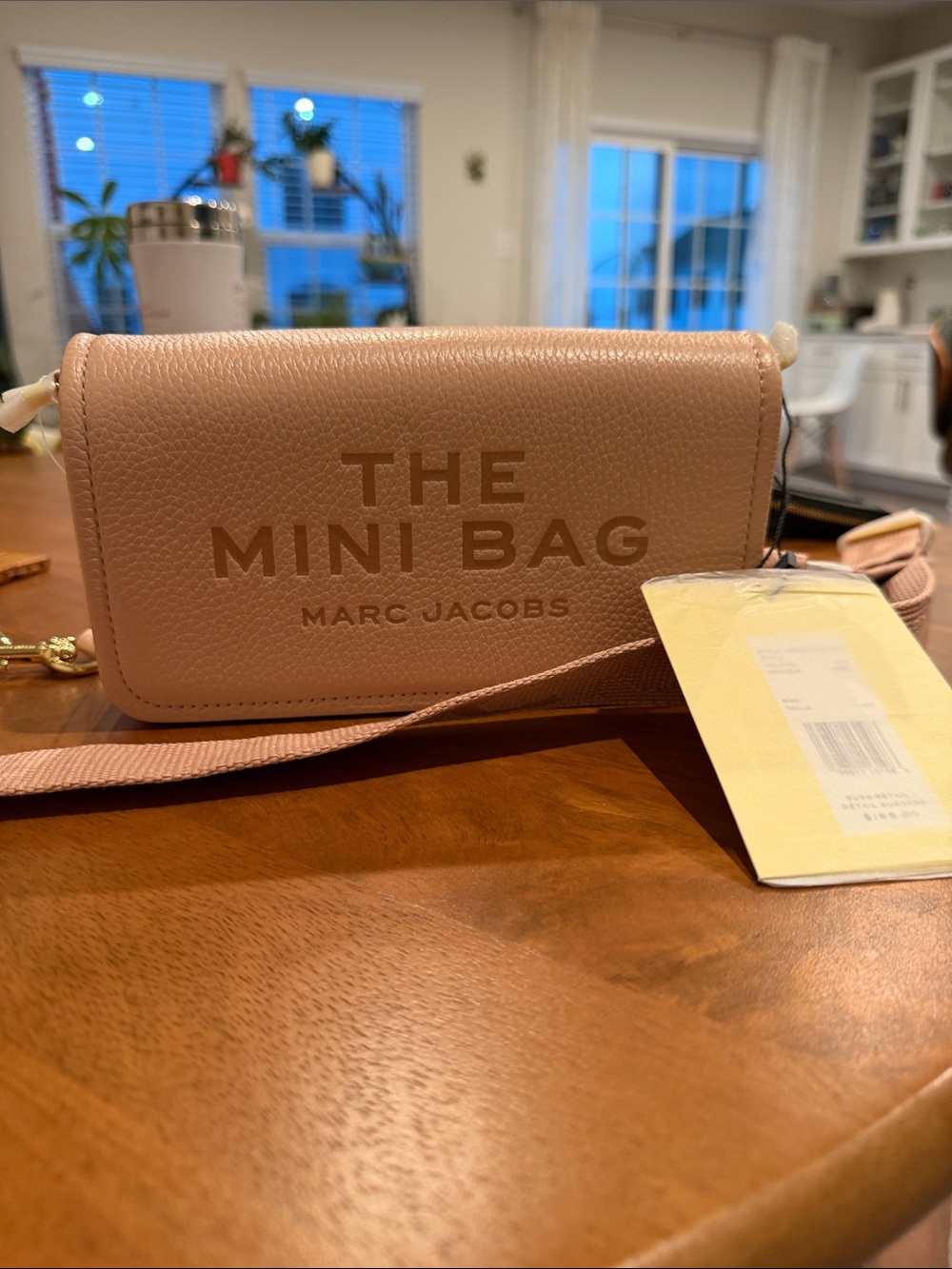 Marc Jacobs The Mini Bag - Blush Pink Leather Crossbody
